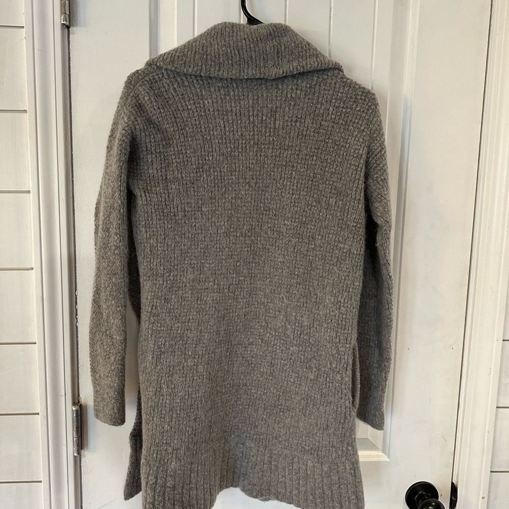 Boden Gray Shawl Collar Cardigan - Picture 4 of 4